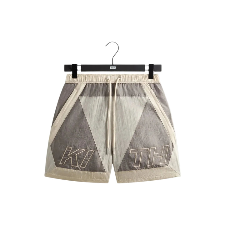 Kith Washed Nylon Turbo Short - Hallow (SS26)