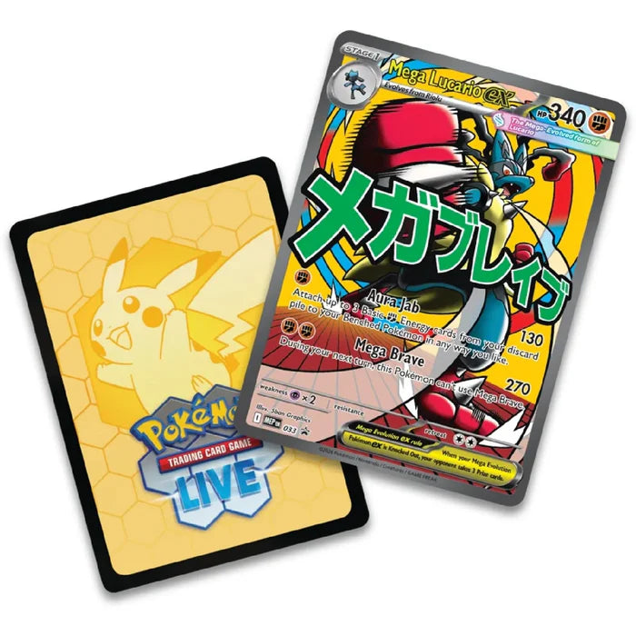 Pokemon TCG: Ascended Heroes - Mega Lucario Premium Poster Collection