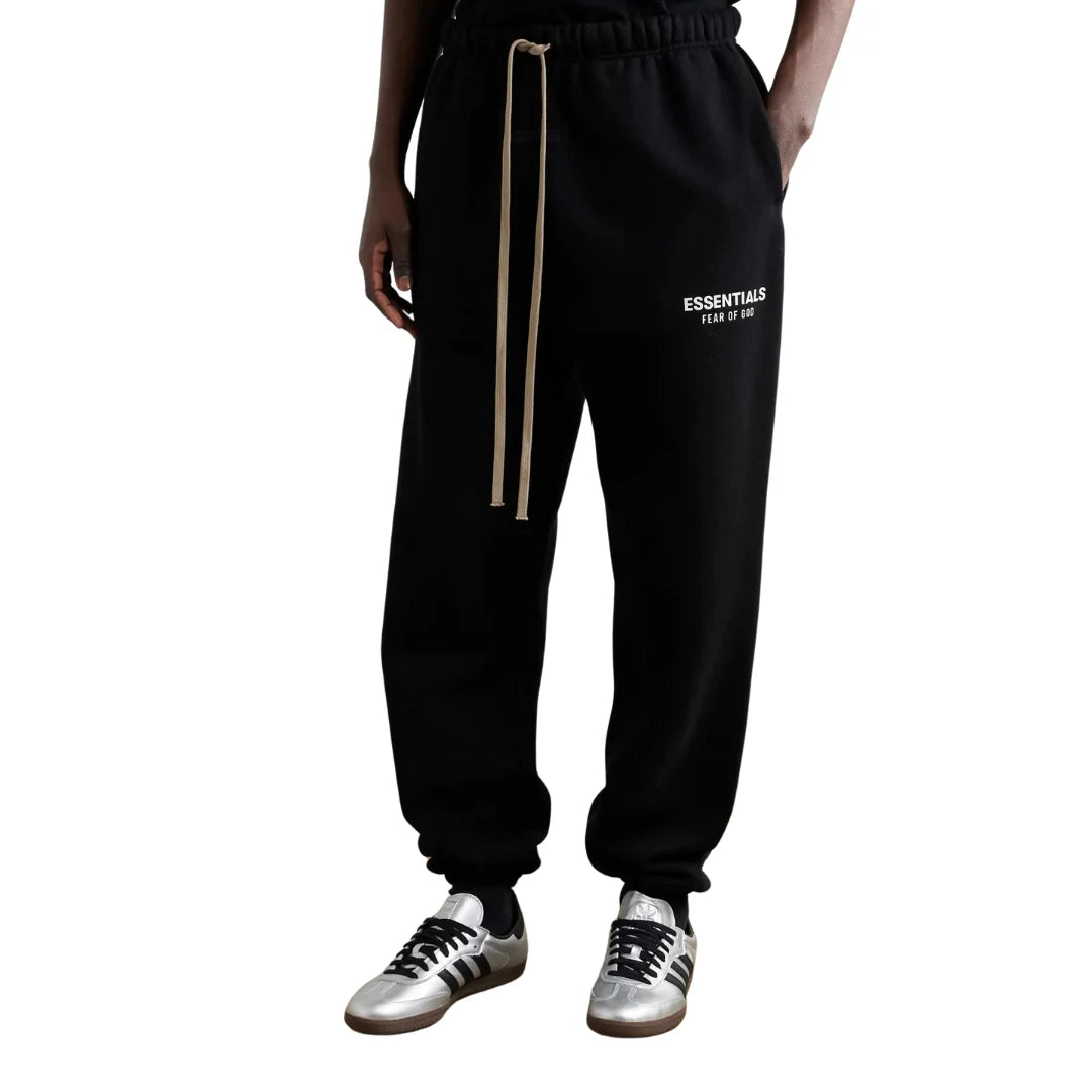 FEAR OF GOD ESSENTIALS BLACK TRACKSUIT (FW24)