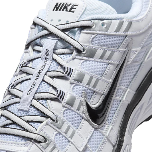 Nike P-6000 'White Metallic Silver Black'
