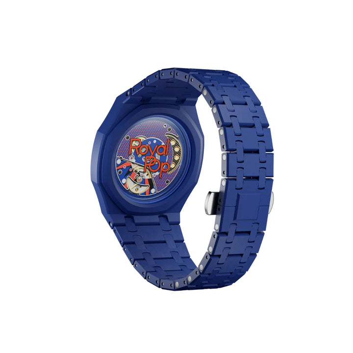 Swatch X Audemars Piguet Royal Pop Bioceramic Watch Strap 'Orenji Hachi'