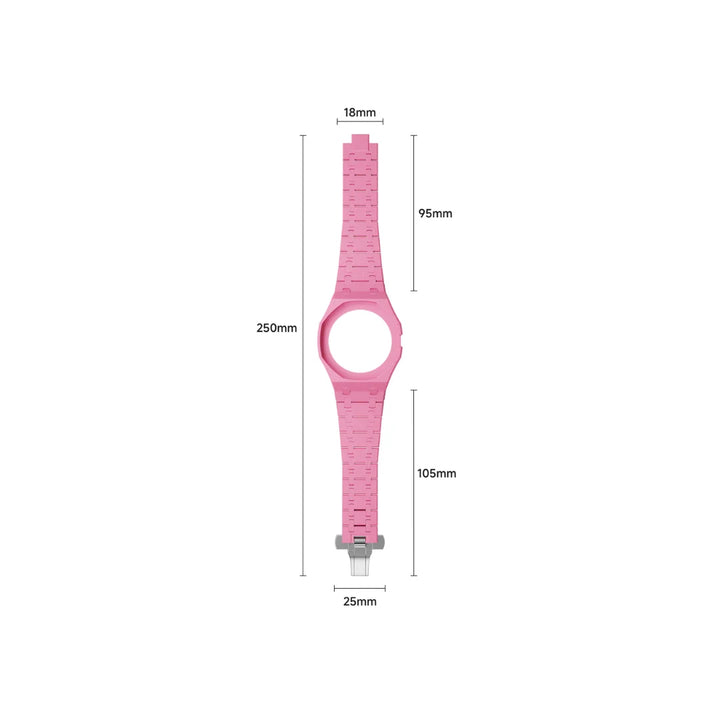 Swatch X Audemars Pink Royal Pop Bioceramic Watch Strap 'OTG ROZ'