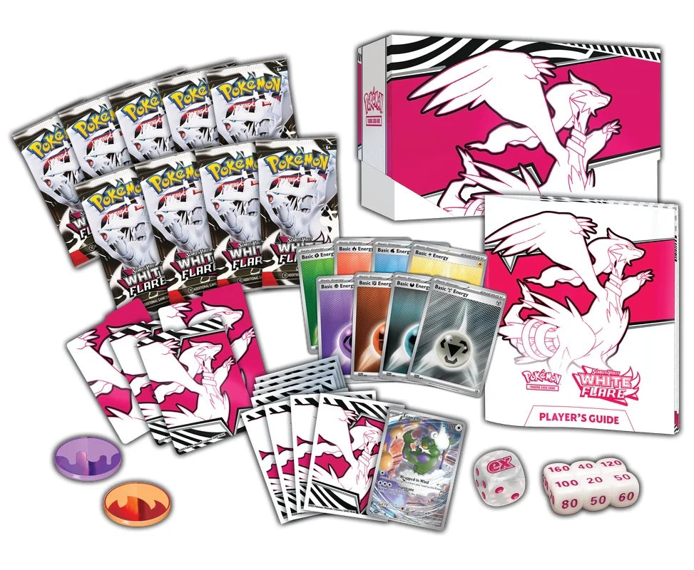 Pokemon Scarlet & Violet White Flare Elite Trainer Box