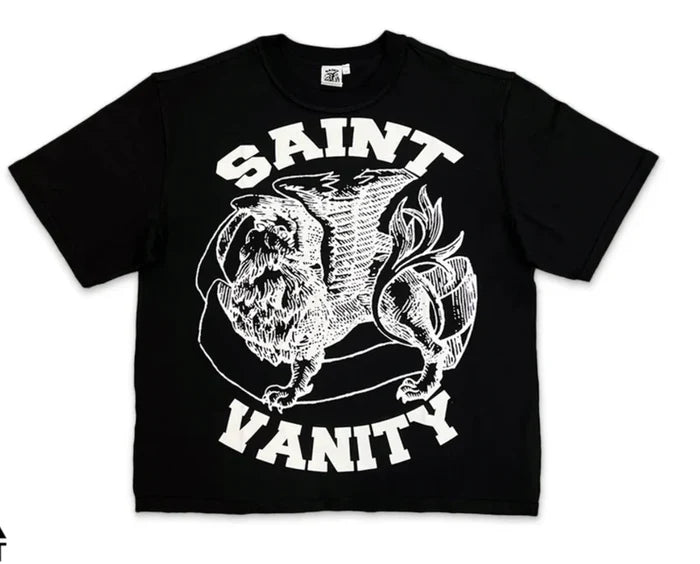 Saint Vanity 'Griffin Tee' Black/White
