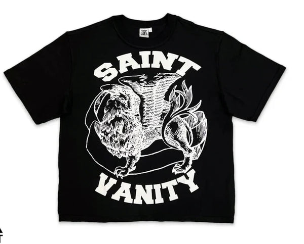 Saint Vanity 'Griffin Tee' Black/White