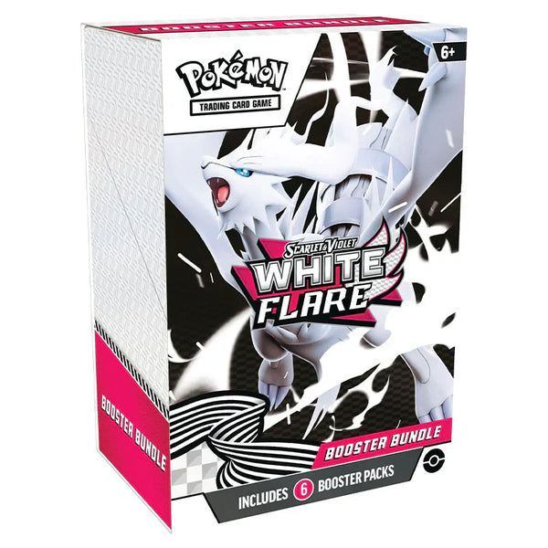Pokemon TCG Scarlet & Violet White Flare Booster Bundle (6 Packs)