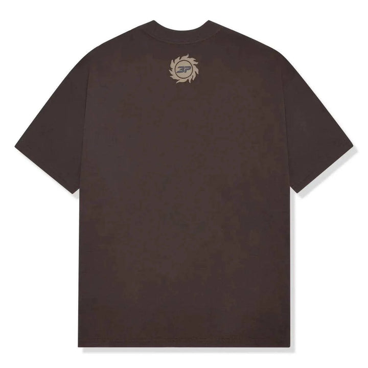 Broken Planet Space Trails Mocha Brown T-Shirt