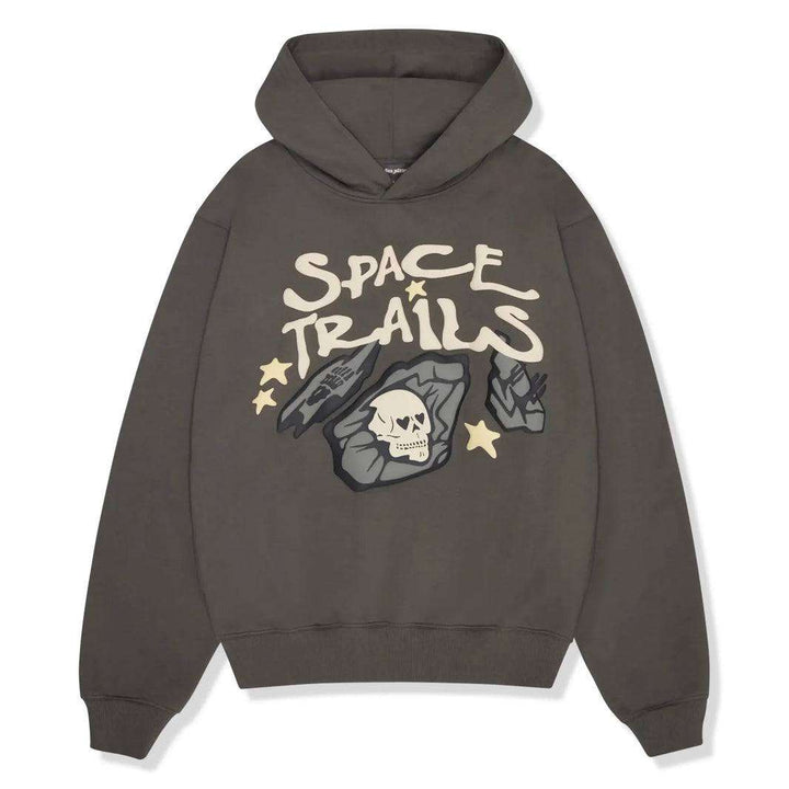 Broken Planet Space Trails Hoodie Beluga Gray
