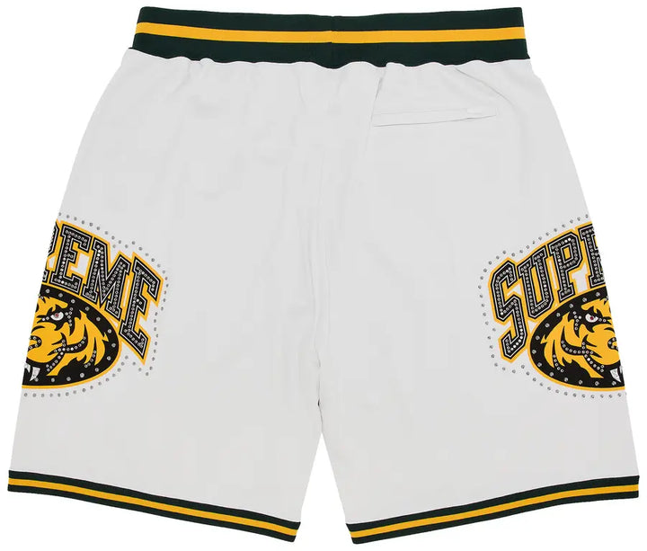 Supreme Studded Basketball Short 'White' 2025