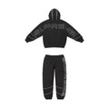 Supreme Panelled Hooded Tracksuit “Black”