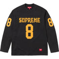 Supreme Affiliated L/S Football Top Black