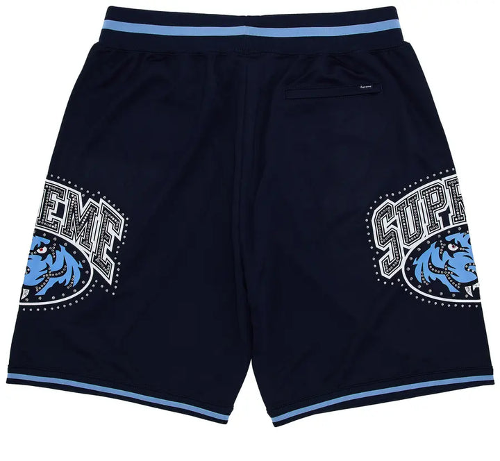 Supreme Studded Basketball Short 'Navy'