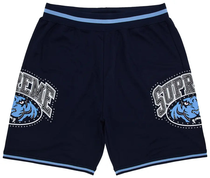 Supreme Studded Basketball Short 'Navy'