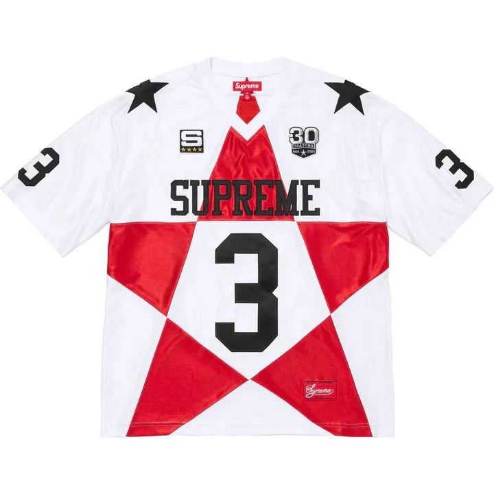 Supreme Star Football Jersey 'White'