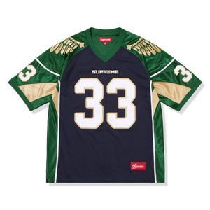 Supreme Wings Football Jersey 'Navy Green'