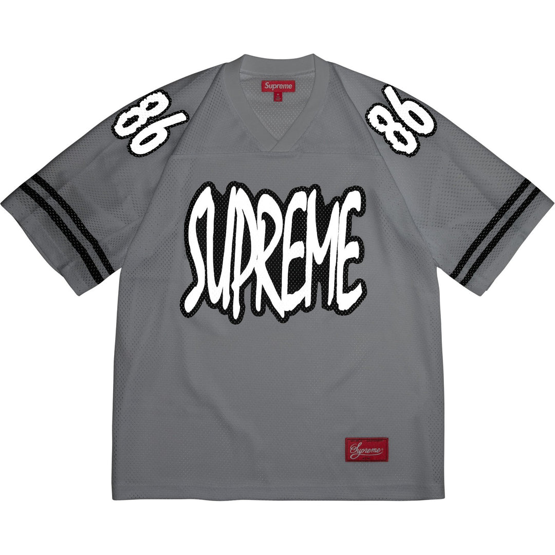 Supreme Reflective Football Jersey 'White'